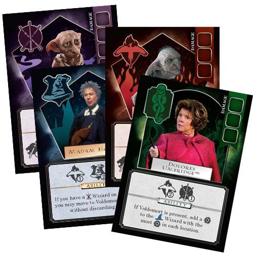 Harry Potter: Death Eaters Rising Promo Cards